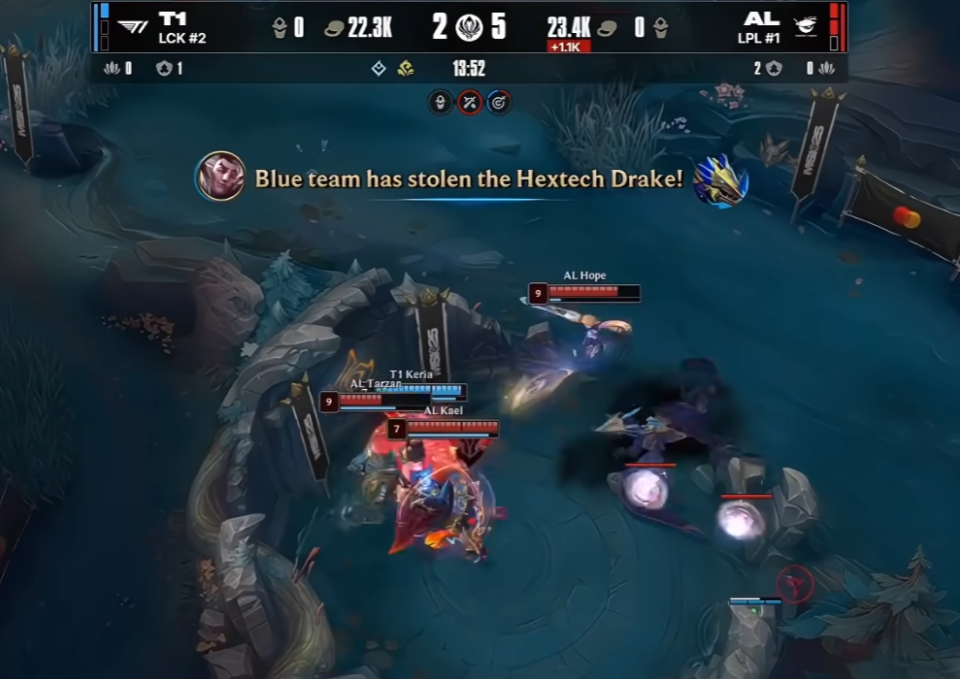 包含LOL-MSI：Oner蝎子节奏完美主导决胜局，T13-2击败AL挺的词条