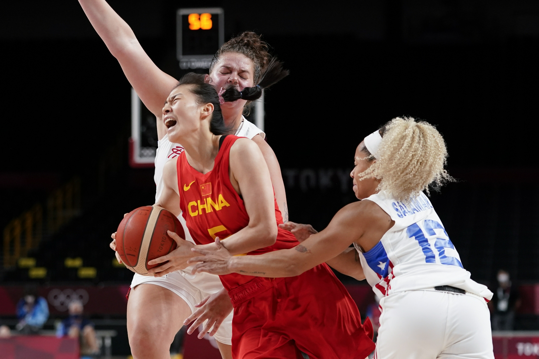 美国U16女篮狂胜波多黎各100分造成对方48次失误的简单介绍